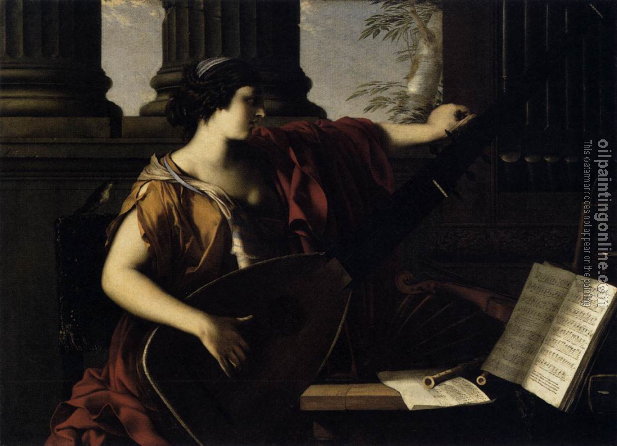 La Hire, Laurent de - Allegorical Figure of Music